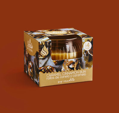 Caramel Cinnamon Bun - Scented Candle 4 oz