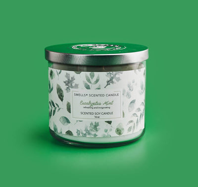 Eucalyptus Mint, 3-Wick Scented Candle 16 oz