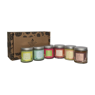 Easter Gift Pack, 6 Relaxing 4 oz Scented Candles Included