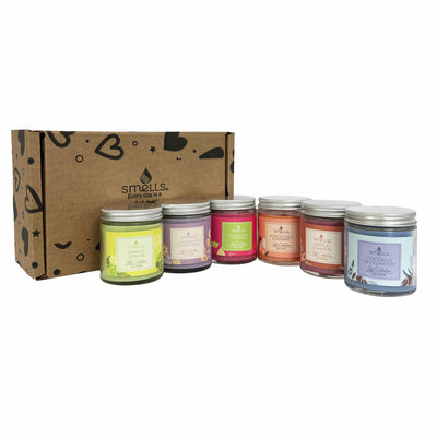 Romantic Gift Pack, 6 Sweet 4 oz Scented Candles Included