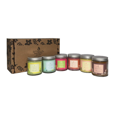 Unique Gift Pack for Mothers, 6 Relaxing 4 oz Scented Candles Included