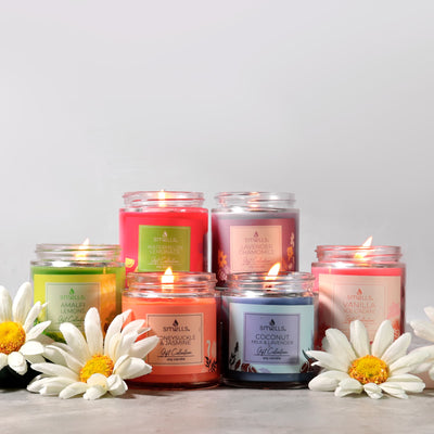 6 Sweet 4 oz Scented Candles