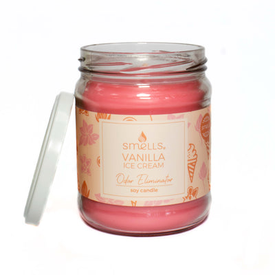 Cream Odor Eliminator Scented Candle