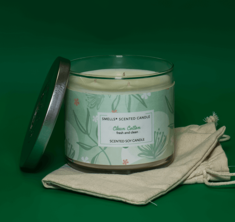 Clean Cotton 3-wick Scented Candle, 16 oz