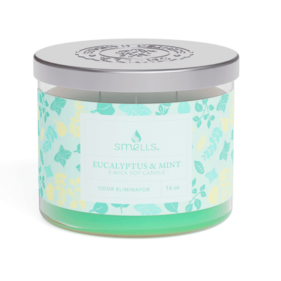 Eucalyptus Mint 3-Wick Scented Candle, 16 oz