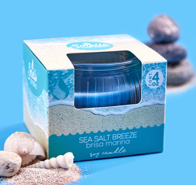 Sea Salt Breeze Scented Candle