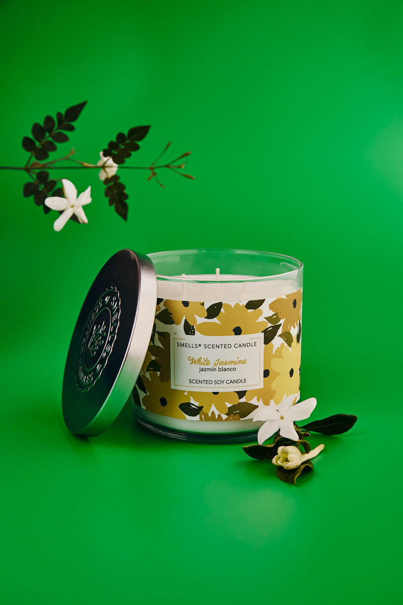 White Jasmine - 3 Wicks Scented candle