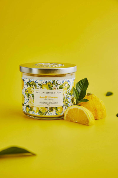 Amalfi Lemons - Scented candle 16 oz - 3-wicks