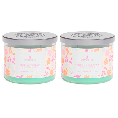 2 Pack - Scented Candle Gardenia Tuberose, 16 oz