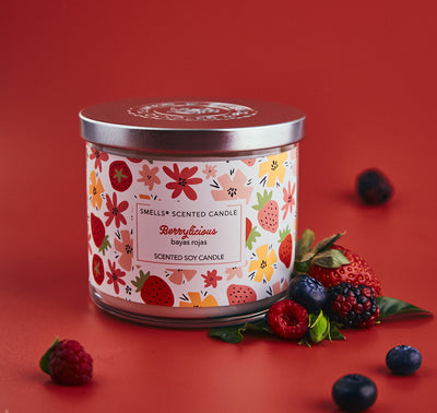 Berrylicious - 3 Wicks Scented candle