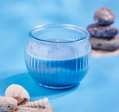 Sea Salt Breeze Single Wick Scented Candle